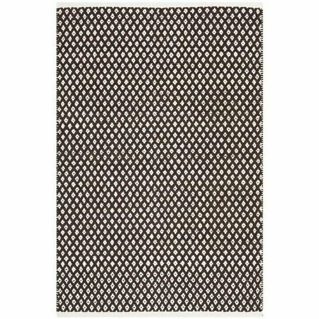 Safavieh 4 x 4 ft. Square Boston Hand Woven Bath Mats- Brown BOS685A-4SQ